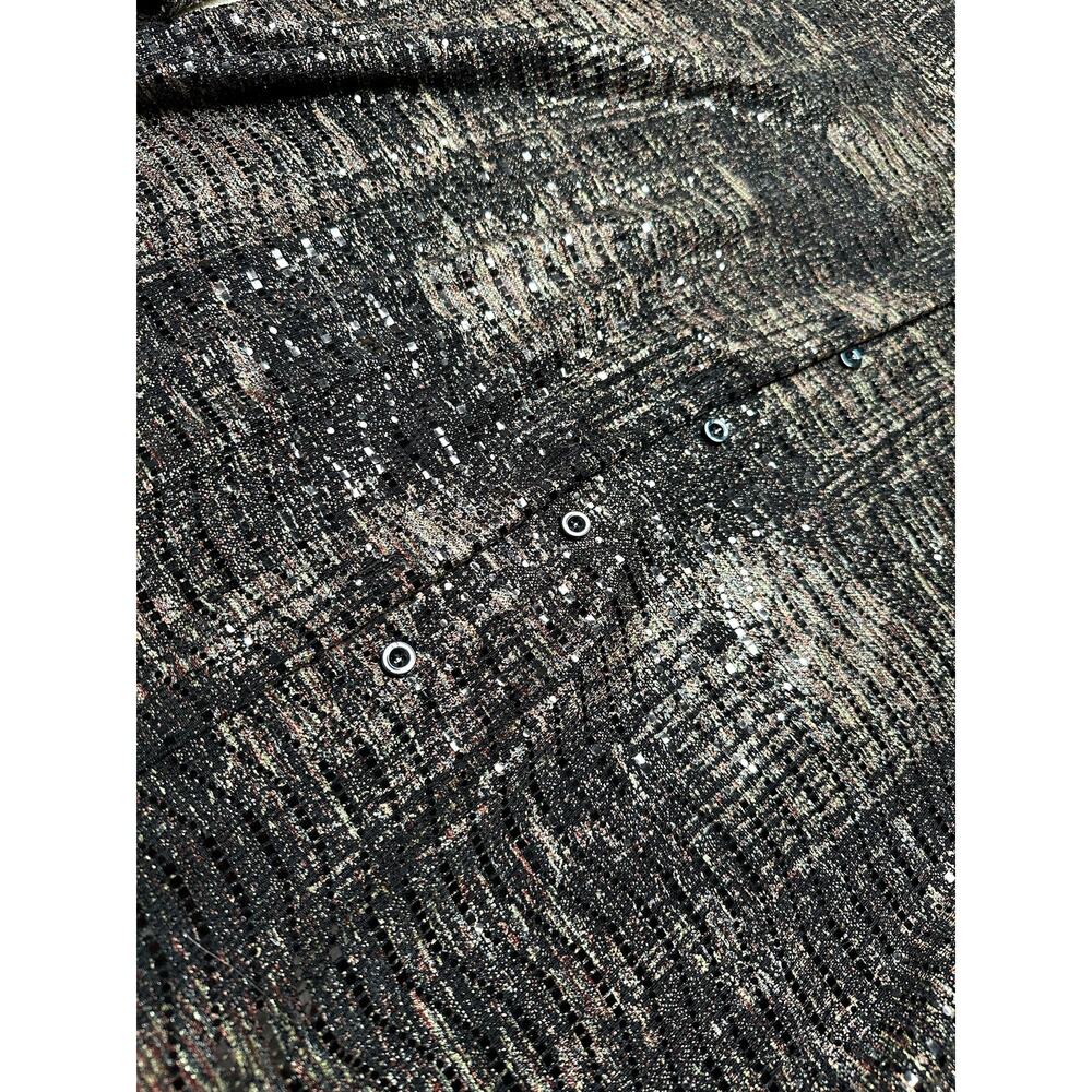 Joseph Ribkoff: Sequined Button Down Tunic - image 5